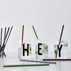 Design Letters straw 10-pack, Multi Discount