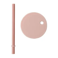 Design Letters straw with lid, Nude Pink Sale