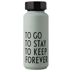 Design Letters thermal flask special edition, Grey Green Sale
