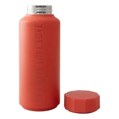 Design Letters thermal flask special edition, Terracotta Red New