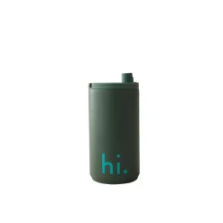 Design Letters travel mug 35 cl, Hi-myrtle Green Clearance