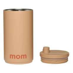 Design Letters travel mug 35 cl, Mom- Beige Outlet