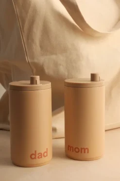 Design Letters travel mug 35 cl, Mom- Beige Outlet