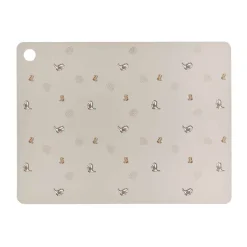 OYOY Dina Dino placemat 34x45 cm, Clay Beige