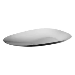 Gense Dorotea saucer 42 cm, Polished steel Silver-coloured Hot