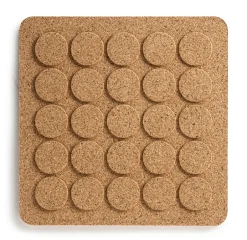 Born In Sweden Dots square trivet 20x20 cm, Brown Best