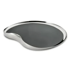 Robert Welch Drift serving tray 36 cm, smooth Silver-coloured Outlet