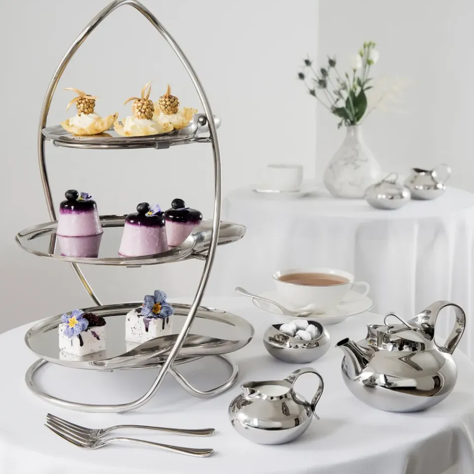 Robert Welch Drift serving tray 20 cm, smooth Silver-coloured Clearance