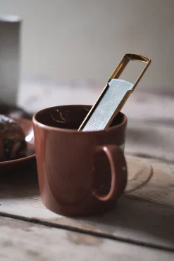 Drosselmeyer tea strainer, Gold Gold-coloured New