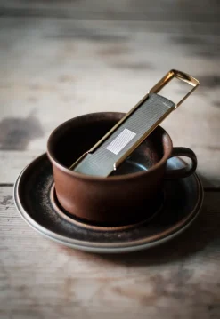 Drosselmeyer tea strainer, Gold Gold-coloured New