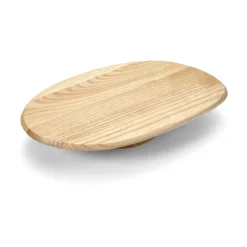 Serax Dune 04 cake plate low 20x34 cm, Ash Brown