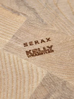 Serax Dune 02 tray L 31,5x56,5 cm, Ash Brown Outlet