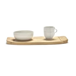 Serax Dune 01 tray S 25x46,5 cm, Ash Brown Discount