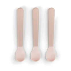 Done by deer Easy-grip foodie spoon 3-pack, Powder Beige Outlet