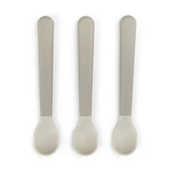 Done by deer Easy-grip foodie spoon 3-pack, Sand Beige Sale