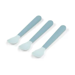 Done by deer Easy-grip foodie spoon 3-pack, Blue