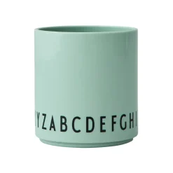 Design Letters Eat & Learn childrens cup, Green Discount