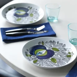 Rörstrand Eden plate, 23 cm BlueGreenWhite Best