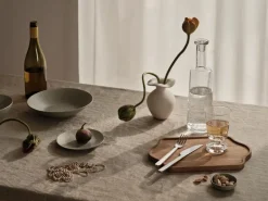 Broste Copenhagen Edgar tray S 18x23 cm, Natural Beige Hot