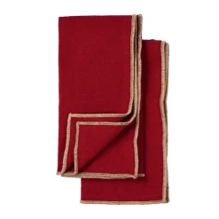 Sagaform Edith napkin 45x45 cm 2-pack, Wine Red Outlet
