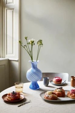 Broste Copenhagen Eli small plate Ø20 cm, Soft Blue New