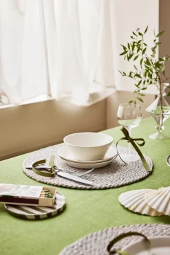 Dixie Elin placemat Ø38 cm, Silver Grey