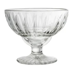 La Rochère Elise bowl on foot 40 cl 6-pack, Clear Transparent Discount