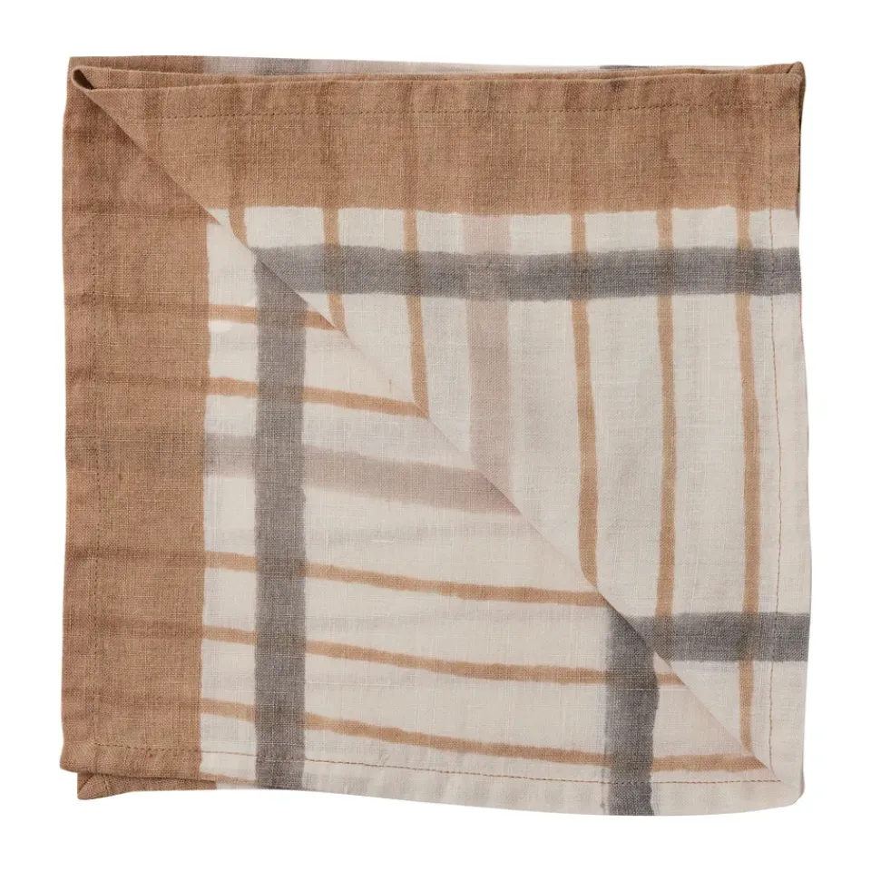 Tell Me More Ella napkin 50x50 cm, Hazelnut BeigeBrown Best