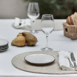 Dixie Ella placemat oval, Beige Discount