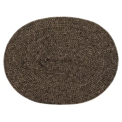 Dixie Ella placemat oval, Black New
