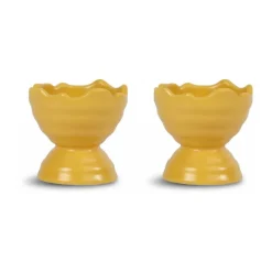 Sagaform Ellen egg cup 2-pack, Yellow Hot