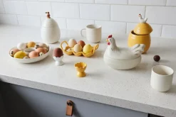 Sagaform Ellen egg cup 2-pack, Yellow Hot