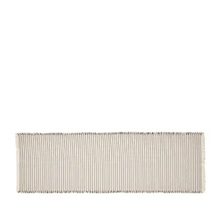 Broste Copenhagen Elouise runner 140 cm, Bone- black White Outlet