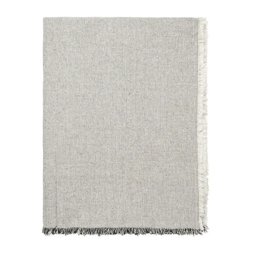 Broste Copenhagen Elouise tablecloth 160x200 cm, Black Outlet