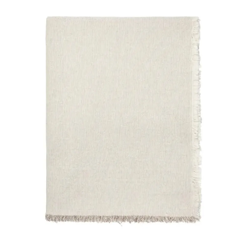 Broste Copenhagen Elouise tablecloth 160x300 cm, Gray Grey Hot