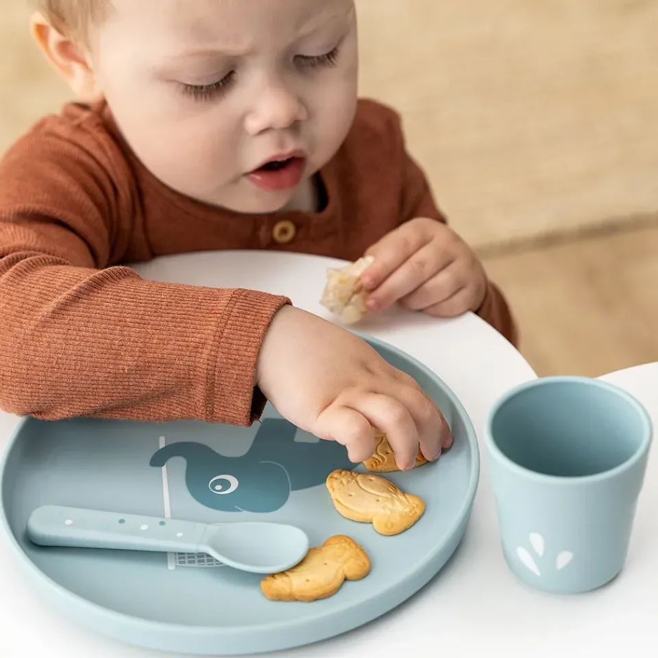 Done by deer Elphee foodie mini mug 13 cl, Blue Best