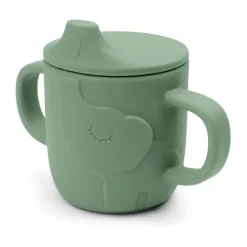 Done by deer Elphee Peekaboo sippy cup 120 ml, Green Outlet
