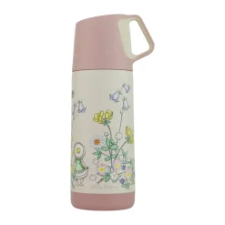 Rätt Start Elsa Beskow Blomsterfesten thermos 35 cl, White Pink Discount