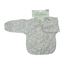 Rätt Start Elsa Beskow Blomsterfesten bib with sleeves, Multi Sale