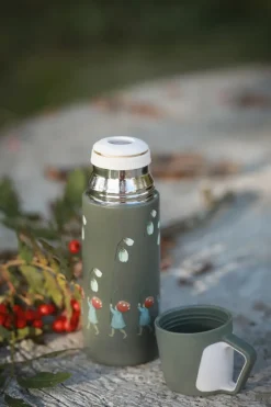 Rätt Start Elsa Beskow Tomtebobarnen thermos 35 cl, Green Outlet
