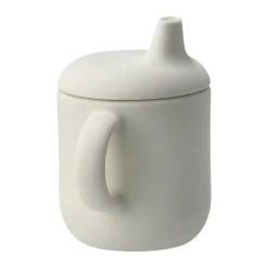 Scandi Living Elvie sippy cup silicone 180 ml, Vanilla White Hot