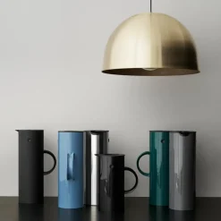 Stelton EM77 vacuum jug 1 l, granite shiny Grey New