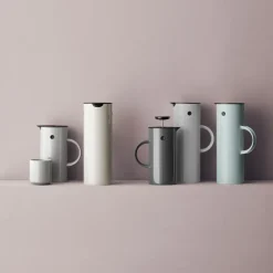 Stelton EM77 vacuum jug 1 l, dusty Green Discount