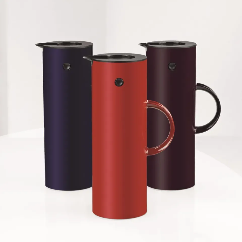 Stelton EM77 vacuum jug 1 l, Red Outlet