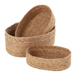 Dixie Emil bread basket oval 3-pack, Natural Beige Sale