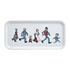 Muurla Emil The Katthult Folks tray 13x27 cm, Birch Beige Best
