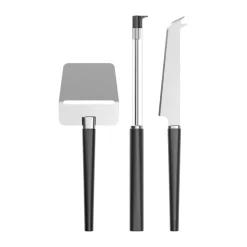 Rosti Emma cheese set 3 pieces, Black Clearance