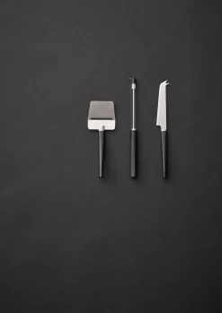Rosti Emma cheese set 3 pieces, Black Clearance