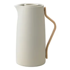 Stelton Emma coffee vacuum jug, Soft sand BeigeBrown Outlet