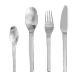 Aida Enso cutlery 16 pieces, Satin (steel) Silver-coloured Online